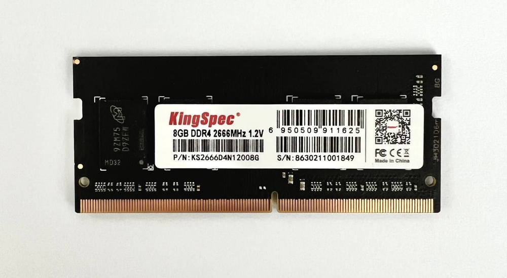 KingSpec Оперативная память SODIMM DDR4 2666 8Gb 1x (KS2666D4N12008G) #1