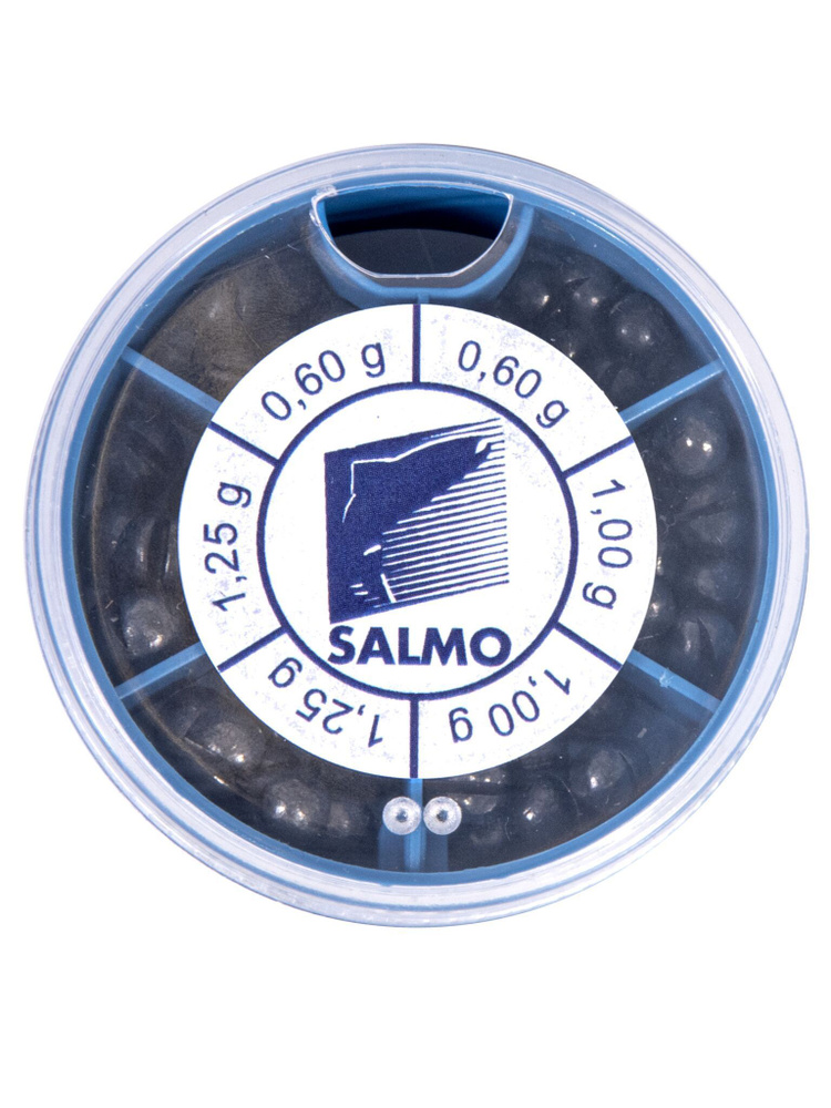 Набор грузил Salmo ДРОБИНКА PL 6 секций 70gr крупные #1