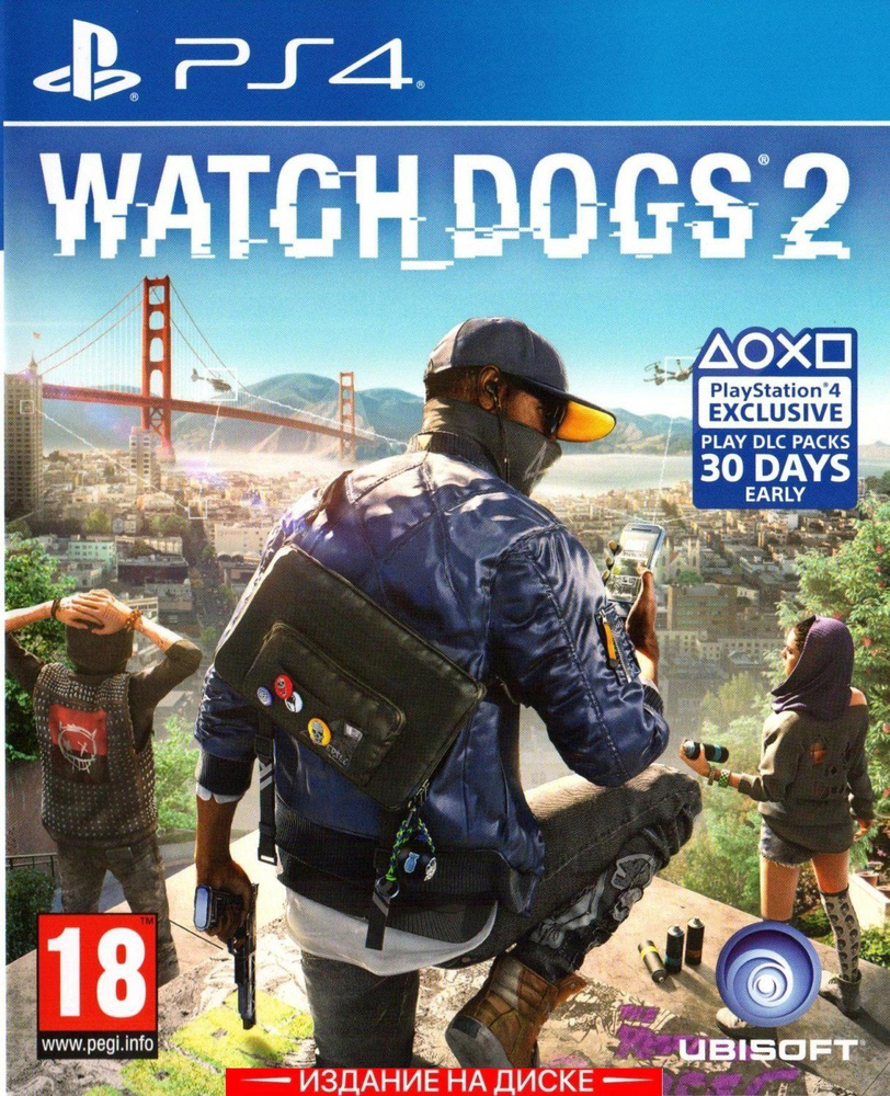 Игра Watch Dogs 2 (PlayStation 4, Английская версия) #1