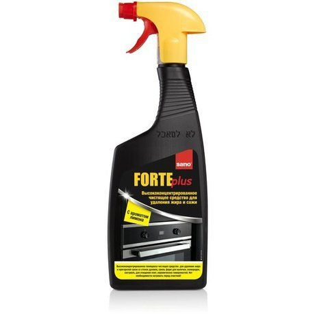 Sano Forte Plus Высококонцентрированное пенящееся чистящее средство для удаления жира и копоти 750 мл #1