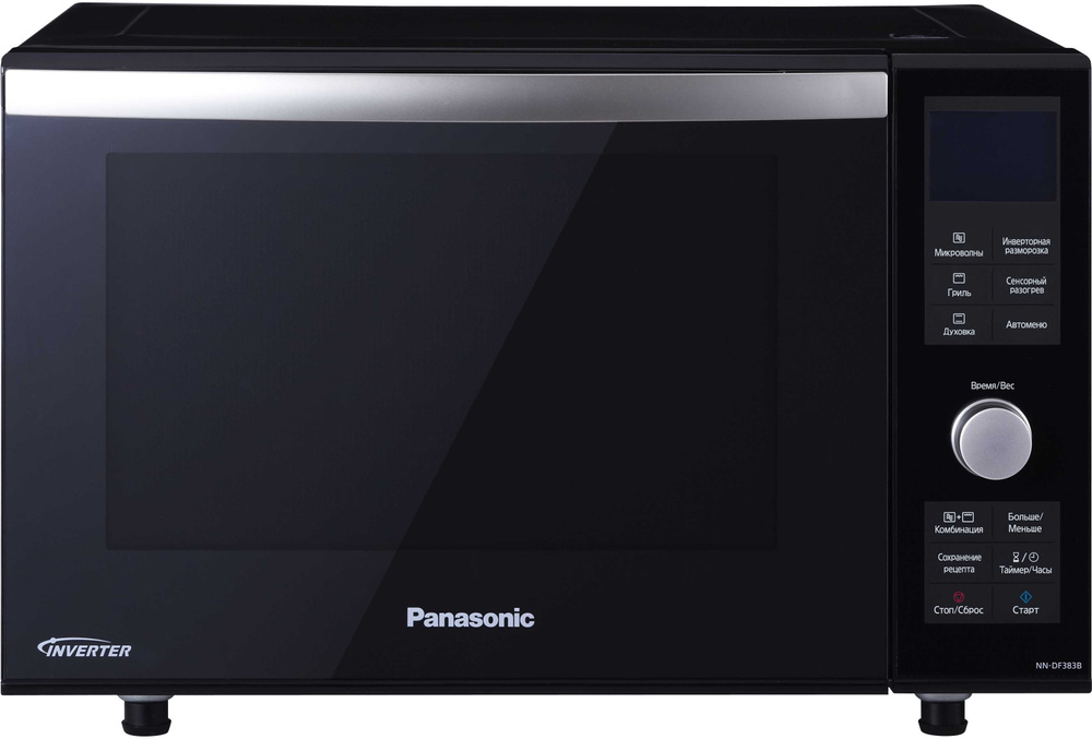 Микроволновая Печь Panasonic NN-DF383BZPE 23л. 1070Вт черный/голубой  #1