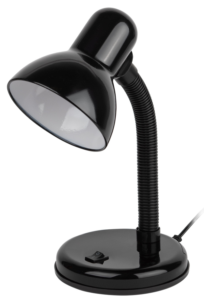 Лампа настольная E27 офисная для школьника, для учебы, работы для чтения ЭРА N-120-E27-40W-BK / Светильник #1