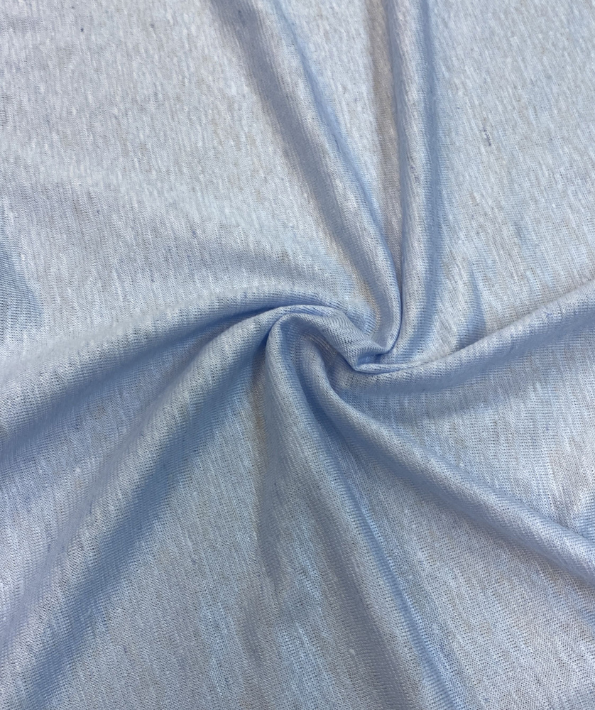 Ткань Трикотажное полотно (Италия) 50% лен 50% хлопок ш-120см отрез 2,7м  #1