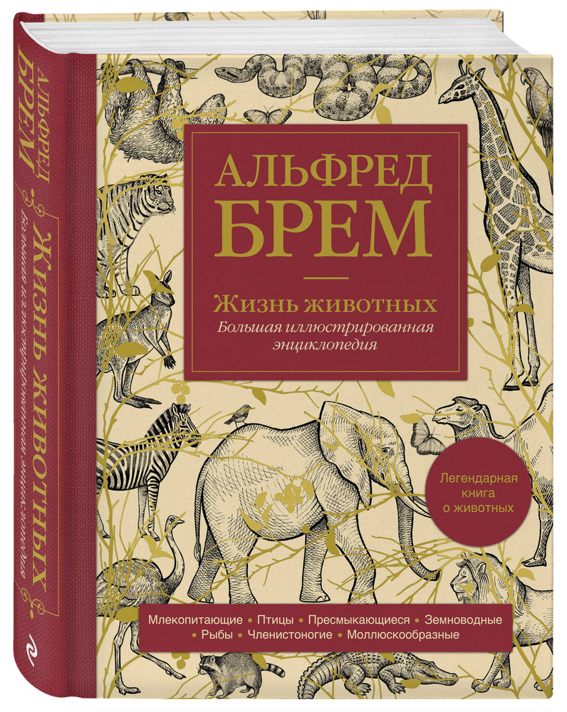 Жизнь животных. Большая иллюстрированная энциклопедия | Брем Альфред -  купить с доставкой по выгодным ценам в интернет-магазине OZON (652243656)