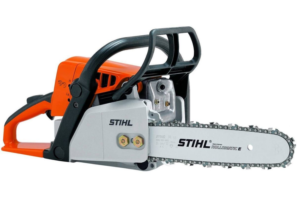 Бензопила STIHL MS 180 1,5квт 35см бензо пила цепная с боковым натяжением цепи 1130 200 0473  #1