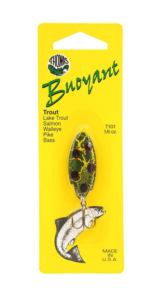 Блесна Thomas Buoyant 4,82 гр (1/6 oz) для ловли форели и лосося. #1