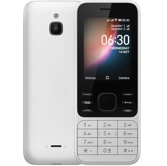 Мобильный телефон Nokia 6300 DS, белый #1