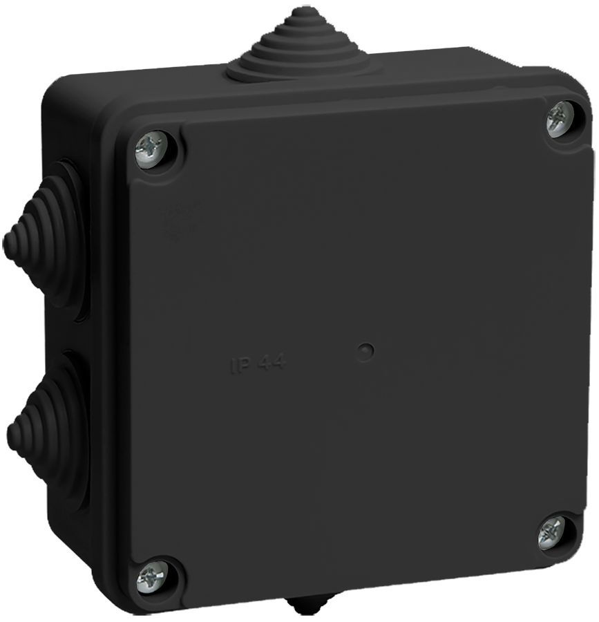 Коробка распаячная КМ41233 для открытой проводки 100х100х50мм IP44 6 ...