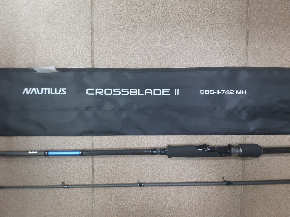 Спиннинг Nautilus Crossblade II CBS-II-742MH 224см 7-32гр #1