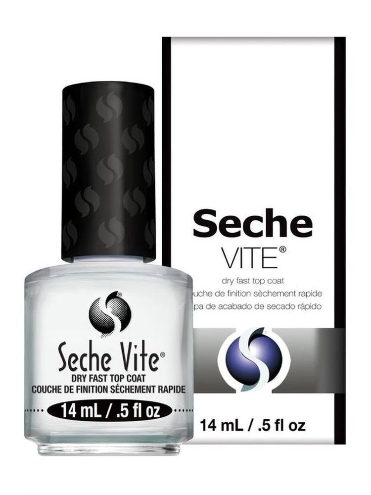 Seche Vite,14 мл. - быстросохнущее верхнее покрытие #1