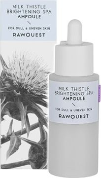 RAWQUEST / Равквест Milk Thistle Brightening Spa Ampoule Сыворотка для лица восстанавливающая с экстрактом #1