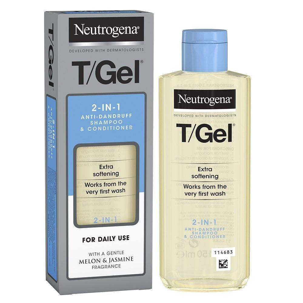Neutrogena Шампунь-кондиционер против перхоти 2-в-1 T/Gel 2-in-1 Anti Dandruff Shampoo Plus Conditioner, #1