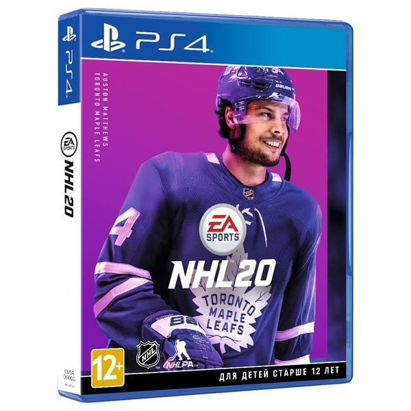 Игра NHL 20 (PlayStation 4, Русские субтитры) #1