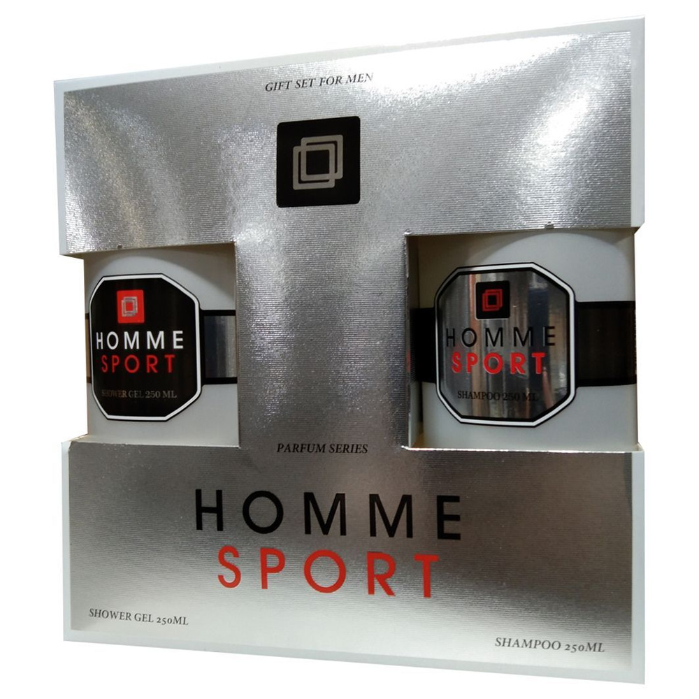 Фестива Набор мужской Homme Sport (Шампунь 250мл+Гель для душа 250мл)  #1