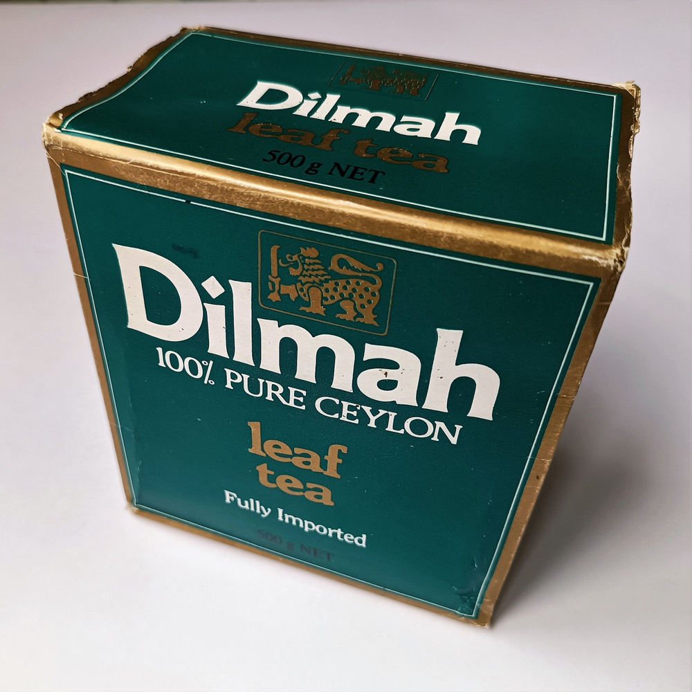 Чай коллекционный Dilmah 100% pure Ceylon / 500 грамм / Упаковано на Цейлоне, 1990-е гг.  #1