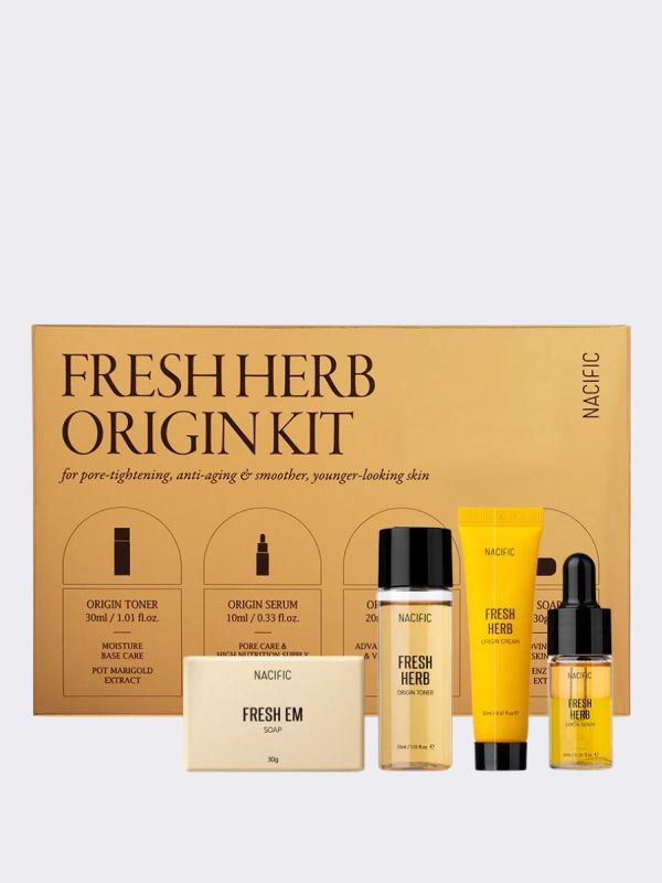 NACIFIC Набор уходовых средств Fresh Herb Origin KIT #1