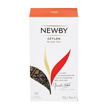 Чай черный Newby Цейлон Newby Teas 25 х 2 г, Индия -1 шт. #1