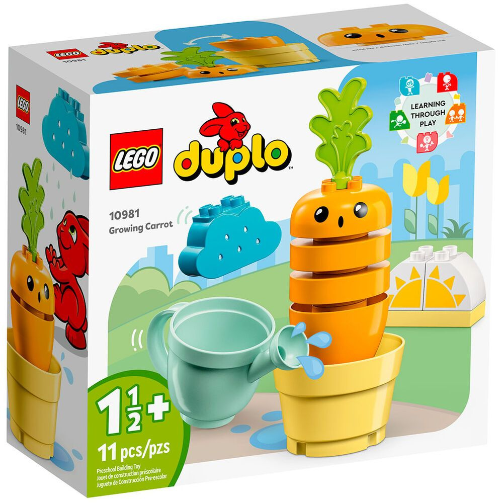 Пластиковый конструктор LEGO DUPLO Выращивание моркови 10981 #1