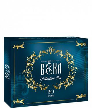Набор чая ассорти Чайная мастерская ВЕКА Коллекция русских шедевров, Краснодарский чай черный в пакетиках, #1