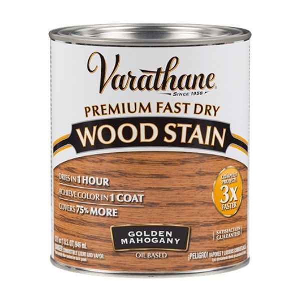 Масло для дерева и мебели Varathane Premium Fast Dry Wood Stain, быстросохнущие, тонируещее, прозрачное #1