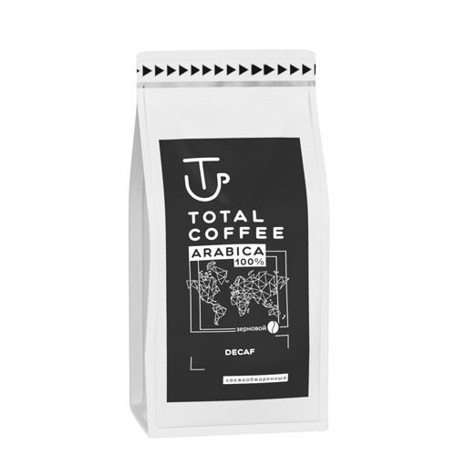 Кофе в зернах Total Coffee Decaf, 1 кг. (без кофеина) #1