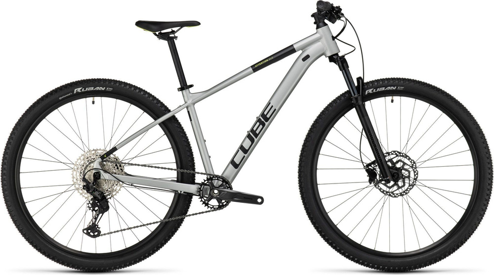 Cube Велосипед Горный, Attention SLX silvergrey´n´lime 22" #1