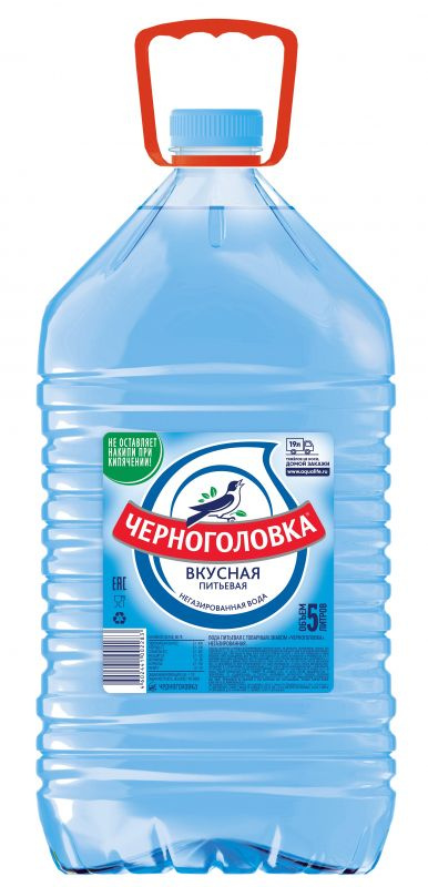 Вода питьевая ЧЕРНОГОЛОВКА негазированная 5 л ПЭТ (2 штуки в упаковке ...