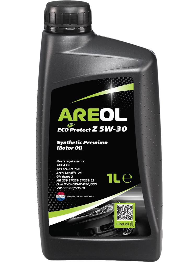 AREOL Eco Protect Z 5W-30 Масло моторное, Синтетическое, 1 л #1