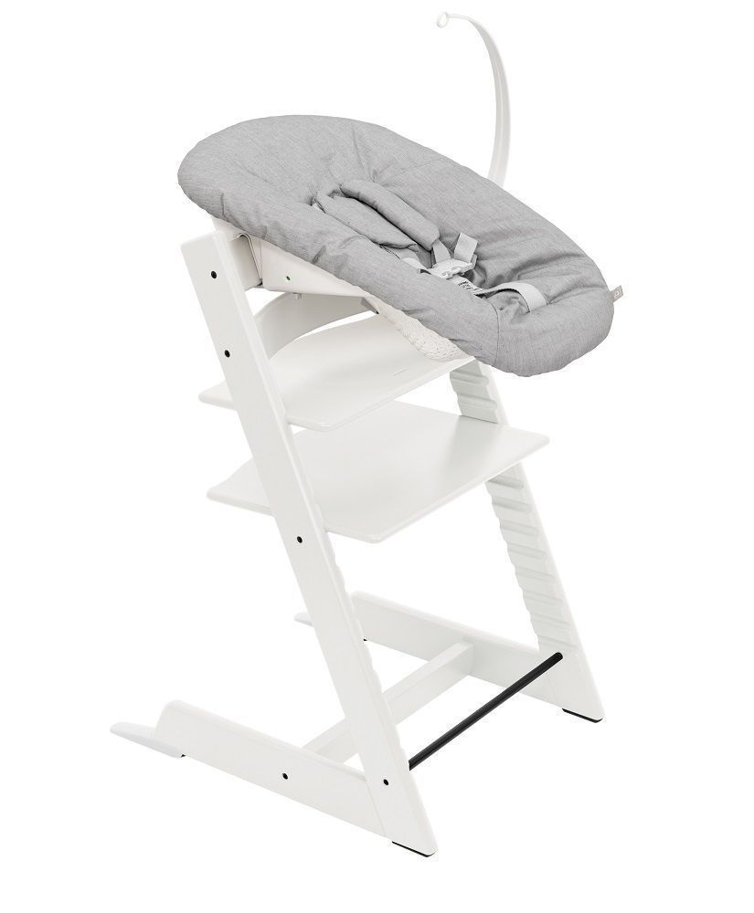 Стульчик Stokke TRIPP TRAPP с шезлонгом Newborn Set для новорожденных  #1