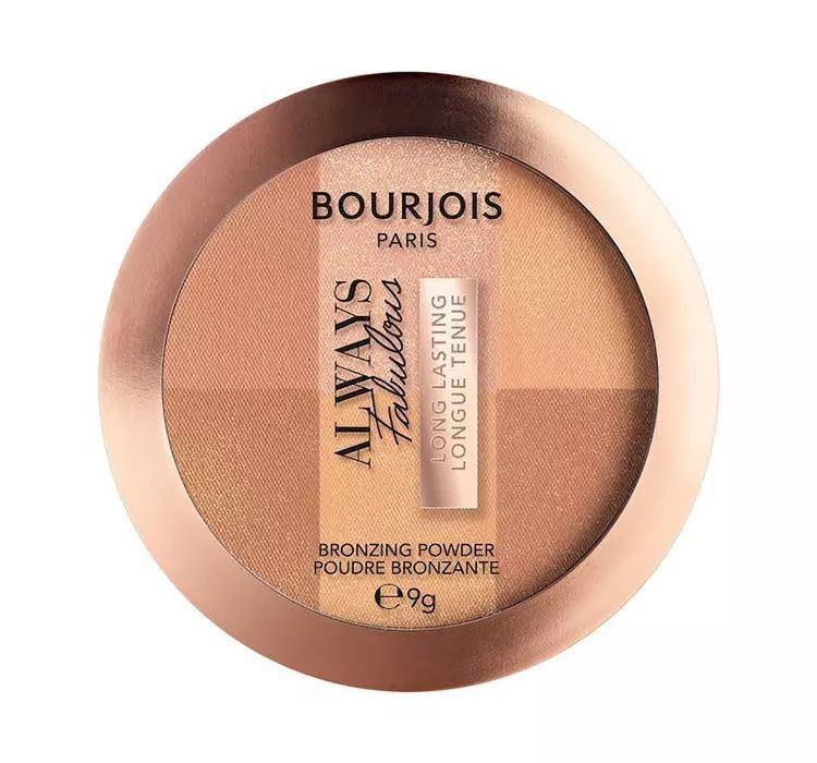 Bourjois Пудра для лица бронзирующая Always Fabulous Bronzer #001 Medium 9гр  #1