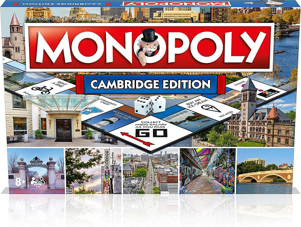 Настольная игра Monopoly Cambridge Монополия Кембридж #1