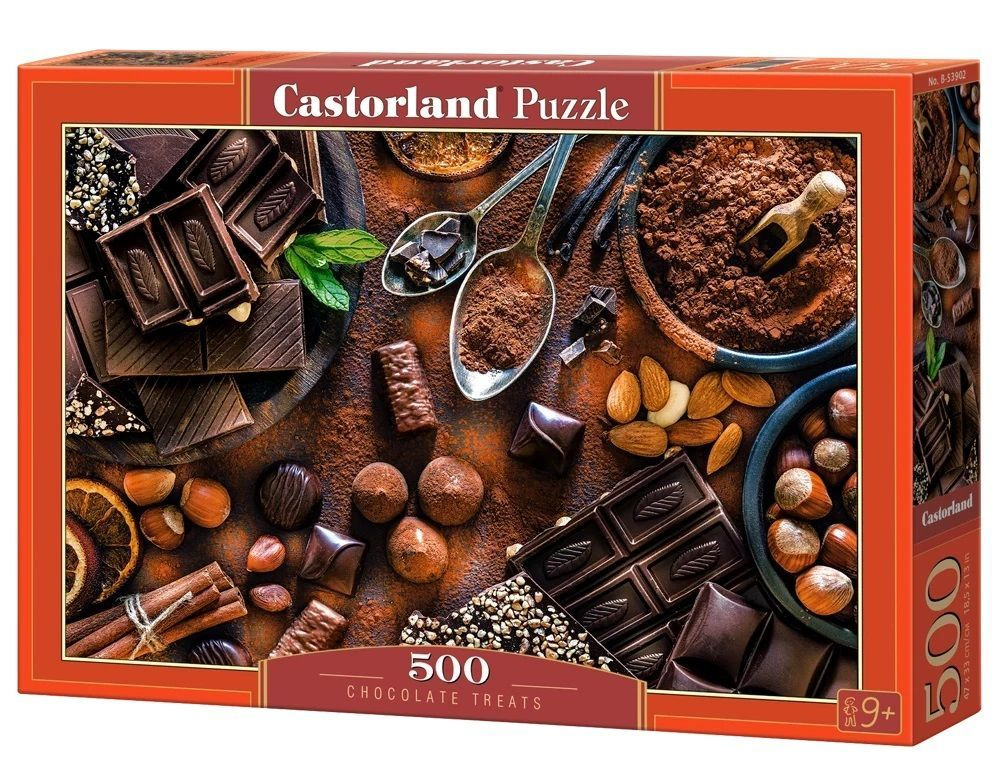 CastorLand Пазл Шоколадные лакомства, 500 деталей #1