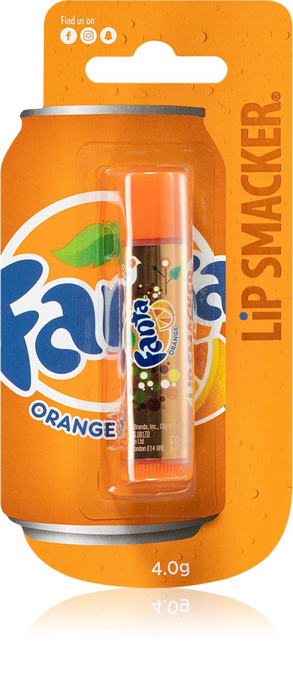 Lip Smacker Fanta Orange - бальзам для губ / smak Orange 4 g - купить с ...