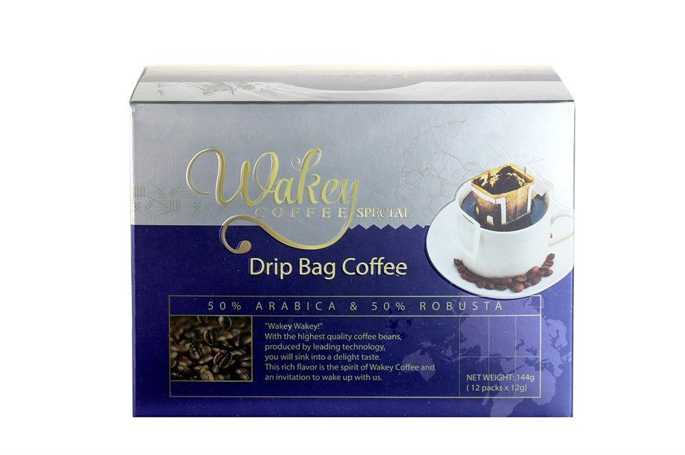 Кофе в дрип пакетах - 50% Aрабика и 50 % Робуста - WAKEYF (12 пачек по 12 г.)  #1