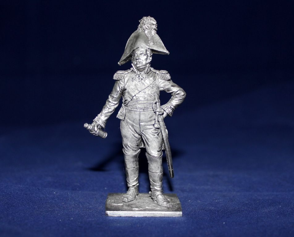 Коллекционная оловянная миниатюра, солдатик в масштабе 54мм( 1/32 ...