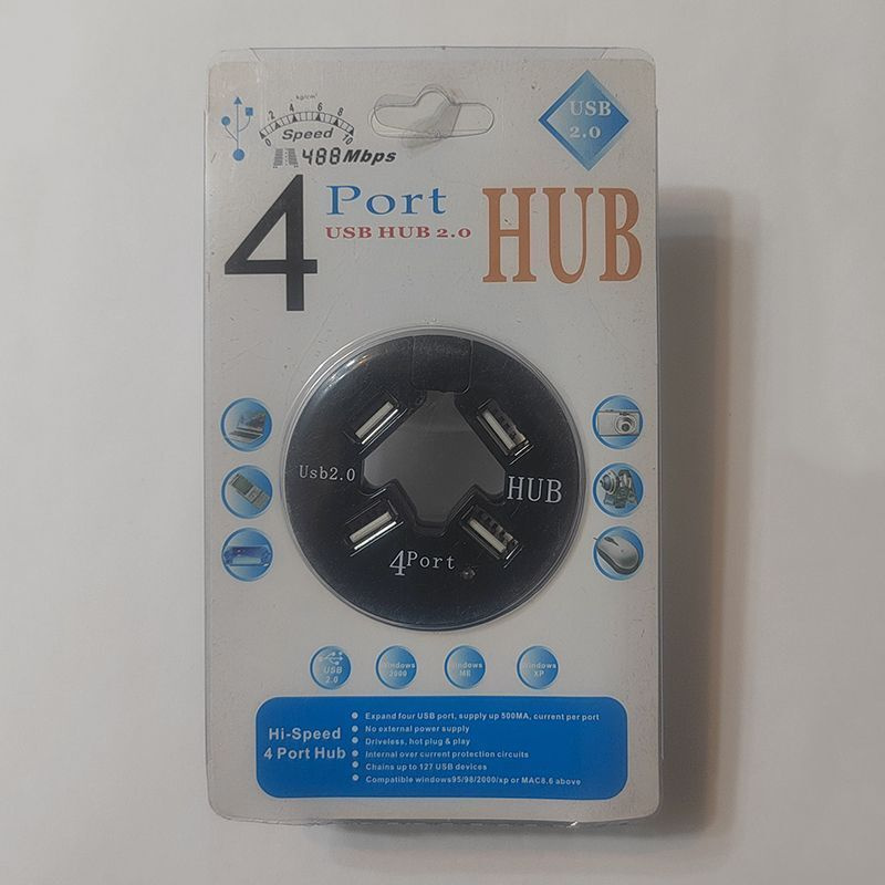 USB-HUB (разветвитель) 4 port 2.0 USB #1