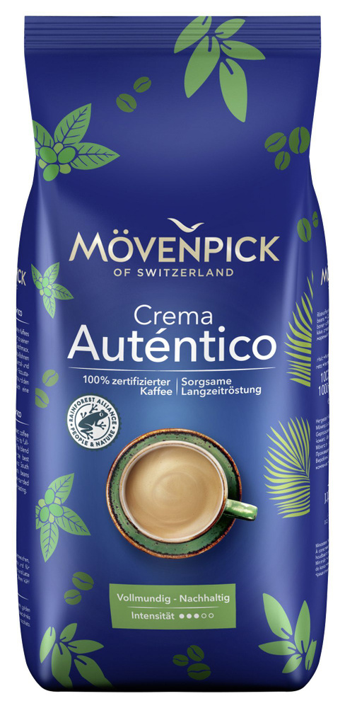 Кофе в зёрнах Movenpick Autentico Crema 1000г #1