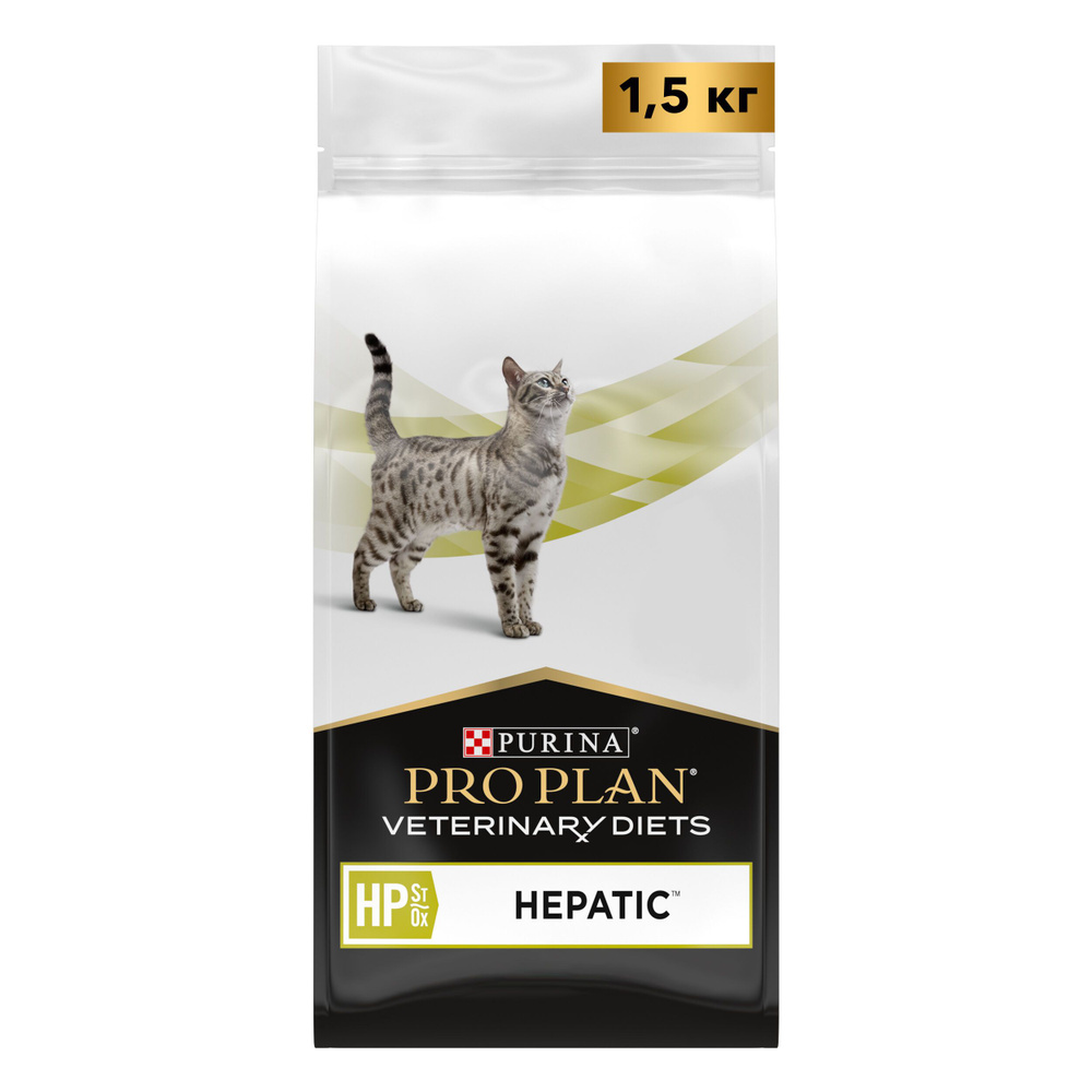 Pro Plan Veterinary Diets HP ST/OX Hepatic Сухой корм для кошек при хронической печеночной недостаточности, #1