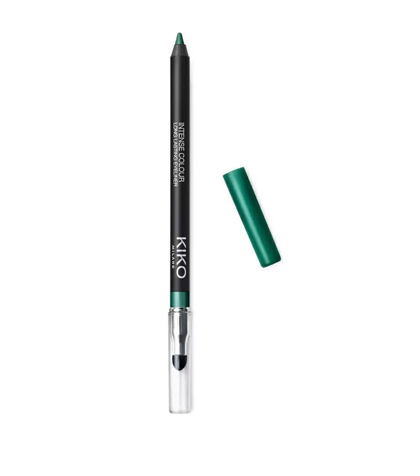 Стойкий интенсивный гладкоскользящий карандаш для внешних контуров глаз 08 Metallic Emerald  #1