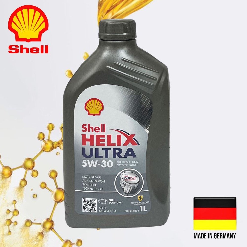 Shell HELIX ULTRA 5W-30 Масло моторное, Синтетическое, 1 л