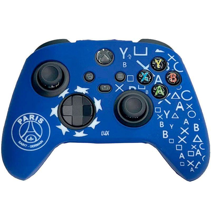 Силиконовый чехол для геймпада Xbox Series Controller (ФК ПСЖ) #1