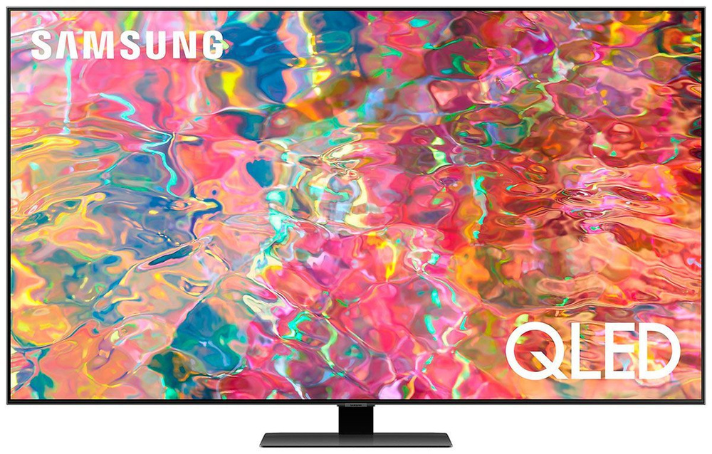 Samsung Телевизор QE75Q80BAUXCE 75" 4K UHD, серый #1