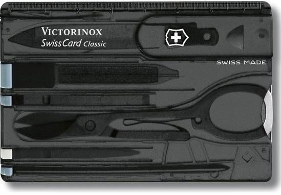 Швейцарская карточка Victorinox SwissCard ONYX черная #1