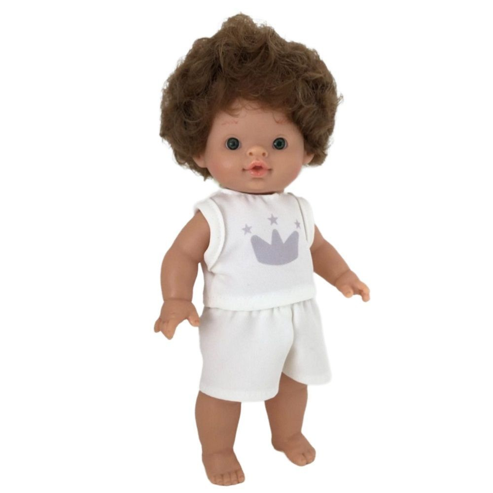 Paola Reina Кукла-пупс Дима (кудрявый) в пижаме, 21 см, арт. 10605 #1