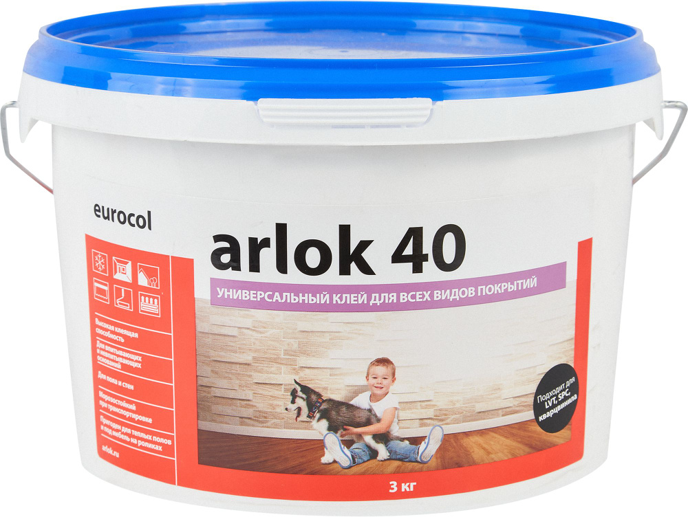 Клей контактный Arlok 40 универсальный 3 кг, ZR87506811 #1