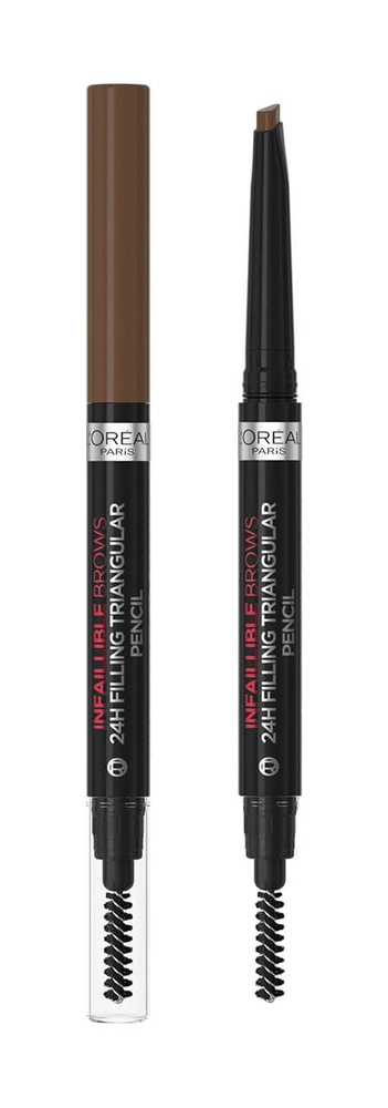 Автоматический карандаш для бровей / 5 Light brunet / L'Oreal Paris Infaillible Brows Triangular Pencil #1