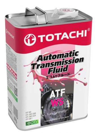 Масло трансмиссионное TOTACHI ATF WS, АКПП для TOYOTA, 4л #1