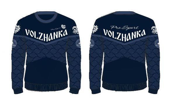 Футболка-джерси рыболовное Волжанка Jersey Volzhanka dark blue (50 р-р)  #1