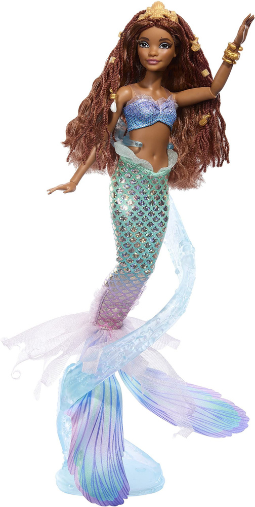 Кукла Ариэль по фильму Русалочка 2023 - Disney The Little Mermaid Deluxe Mermaid Ariel Doll, HNF42  #1