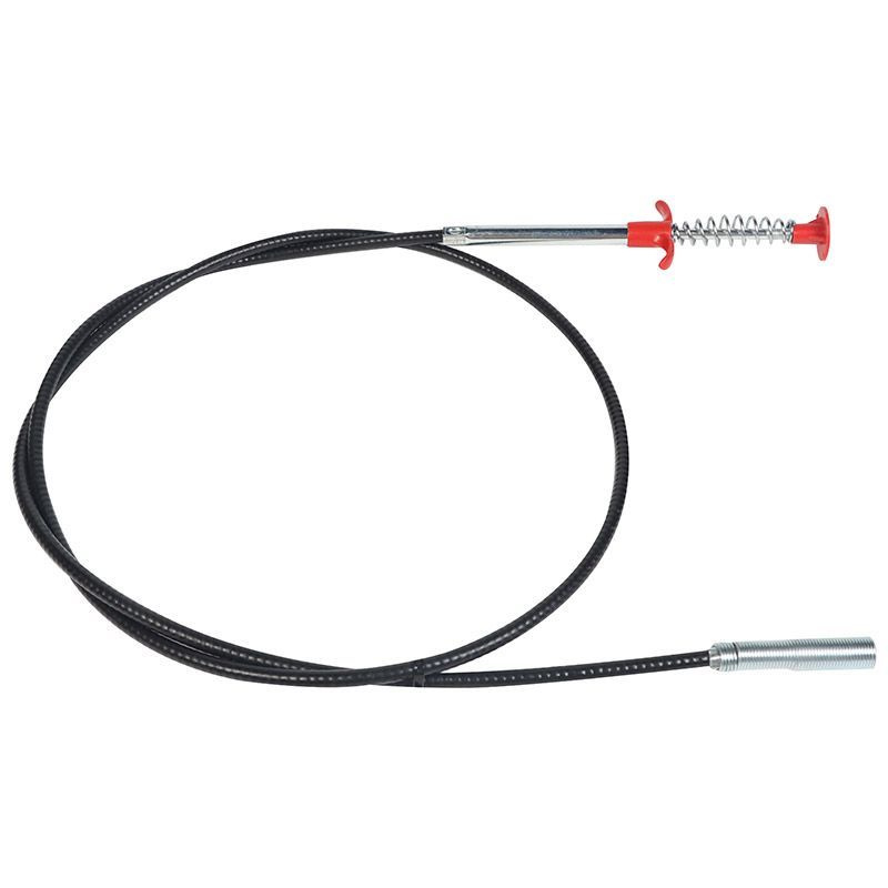 Трос сантехнический с зажимом для прочистки труб и удаления засоров, 60 ...